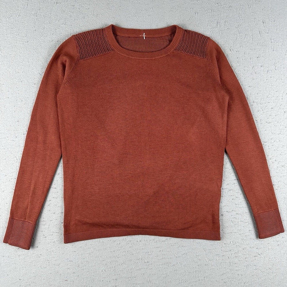Women’s Crewneck Sweater in Rust